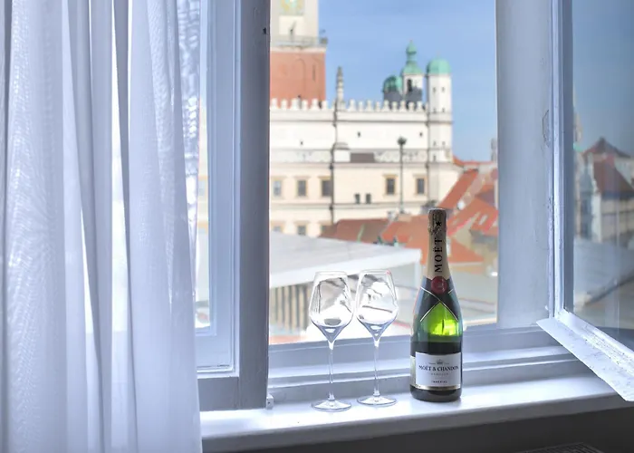 Aparthotel Oysters&bubbles Gastro Rynek Square Poznań